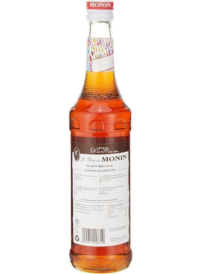 Monin Pumpkin Spice Syrup 700ml – Premium Flavored Coffee & Dessert Topping - Image 3